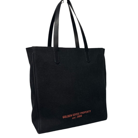 Golden Goose Canvas and Leather Tote