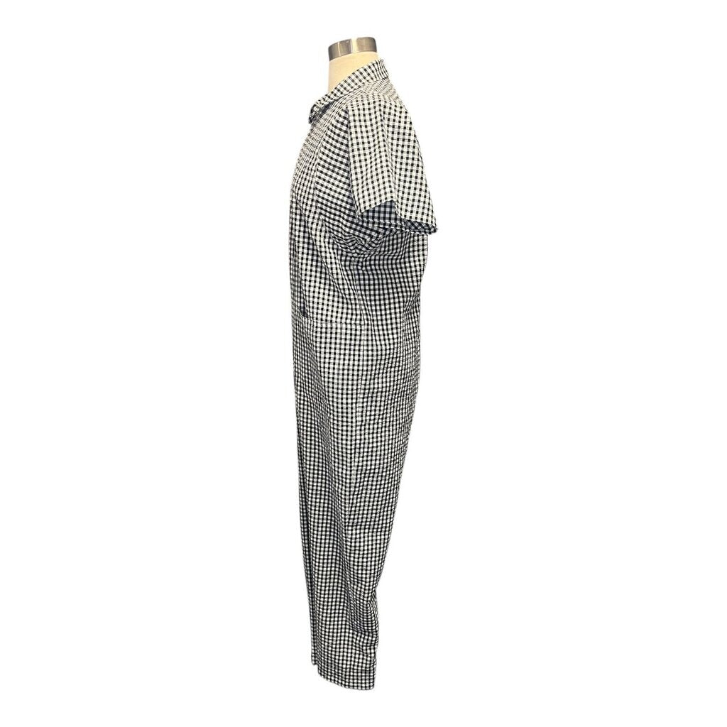 Rachel Comey Gingham Zip Jumpsuit