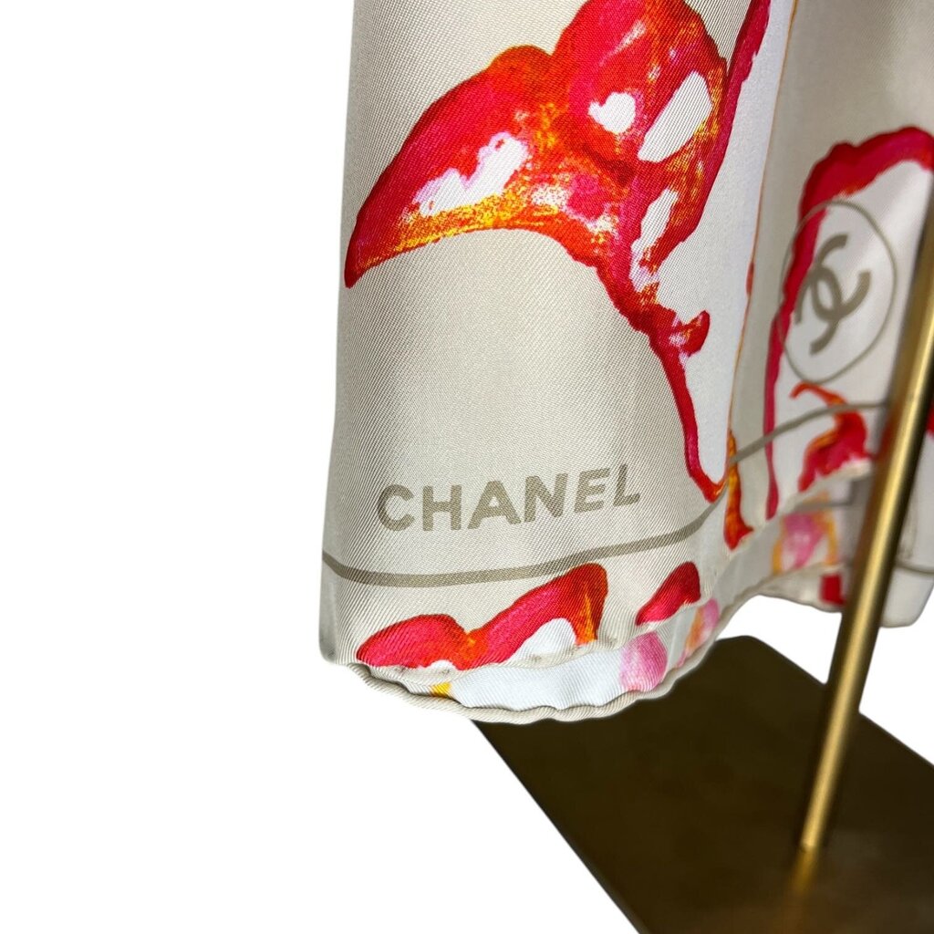 Chanel Silk Vintage Scarf