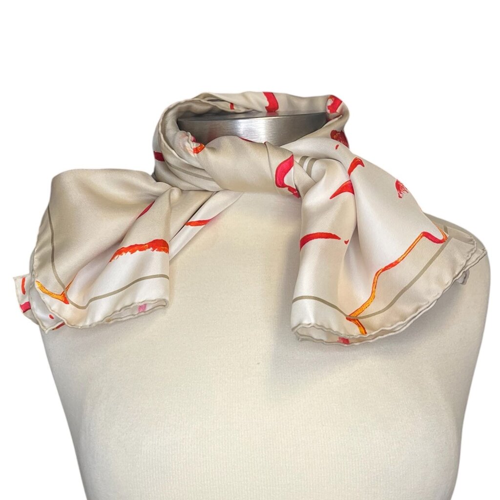 Chanel Silk Vintage Scarf