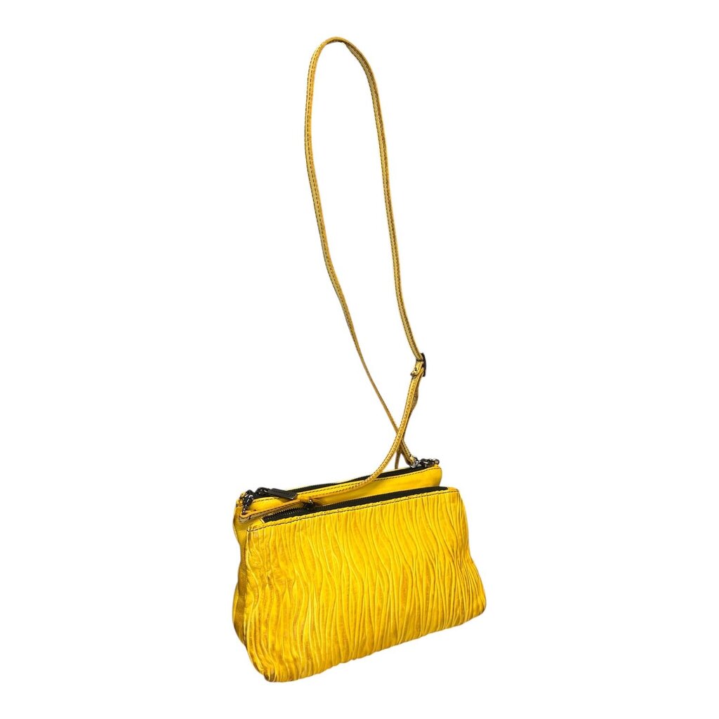 Numero 10 Yellow Leather Bag