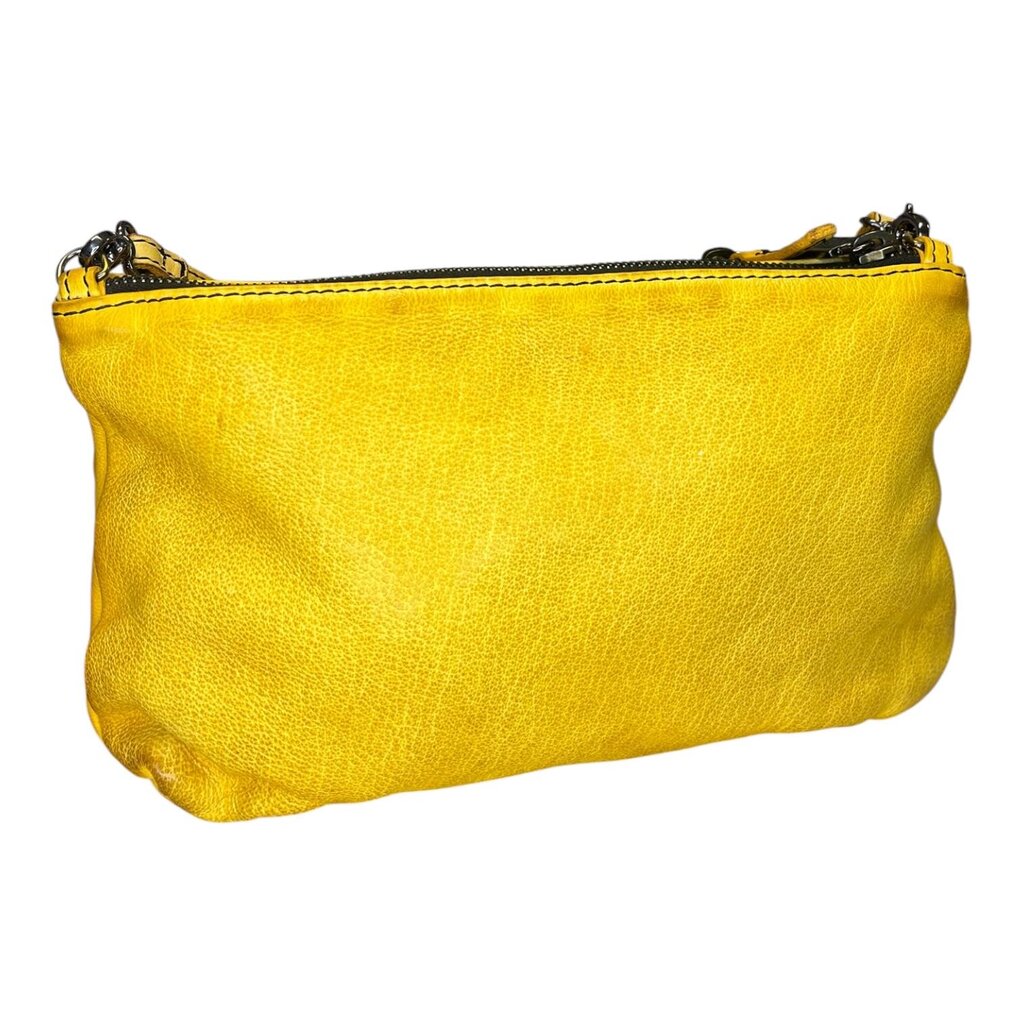 Numero 10 Yellow Leather Bag