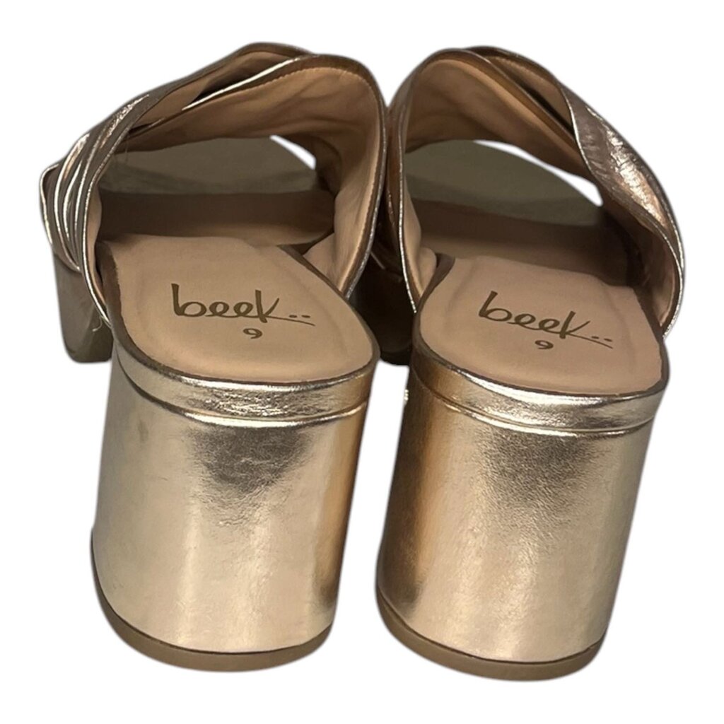 Beek Crinkle Criss Cross Platform Sandals, New