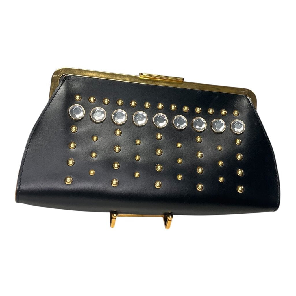 Marni Studded Calf Clutch Bag NWT