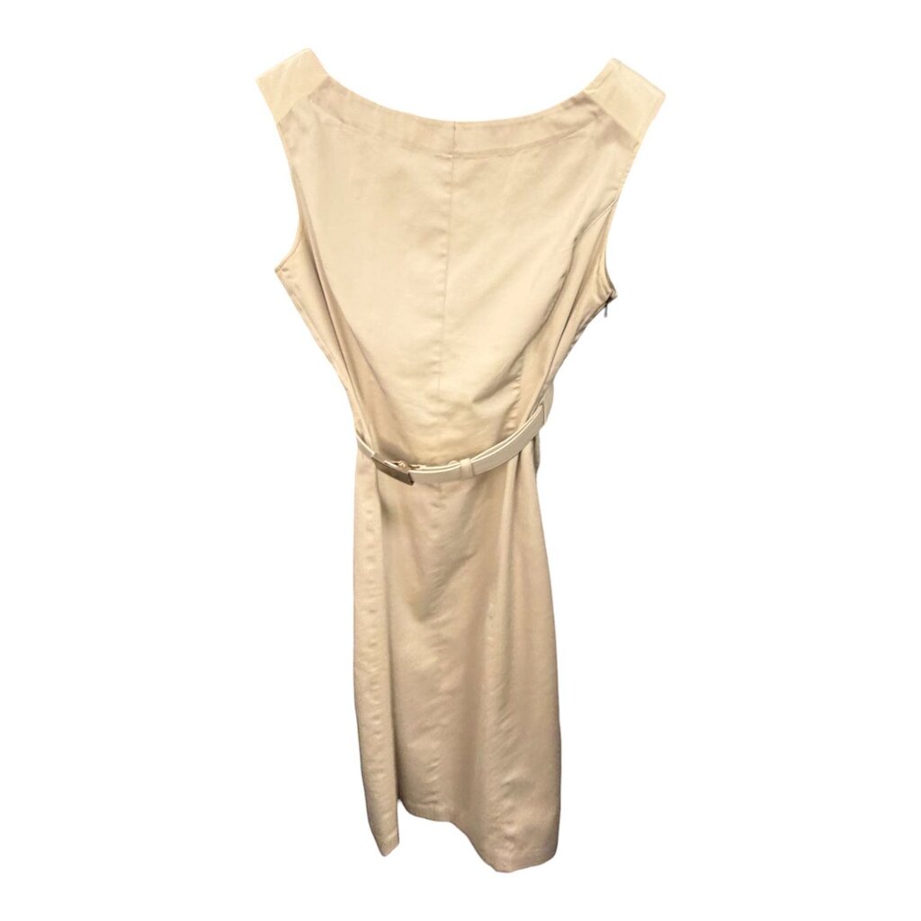 Vintage Prada Sport Belted Twill Midi Dress