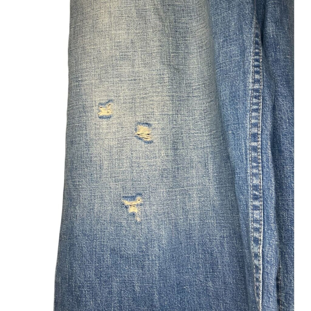Rachel Comey Distressed Wide Leg Jeans