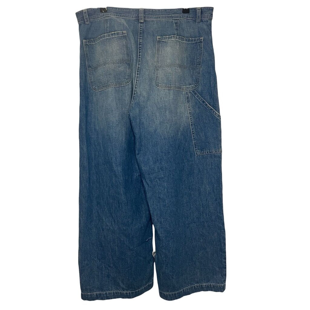 Rachel Comey Distressed Wide Leg Jeans