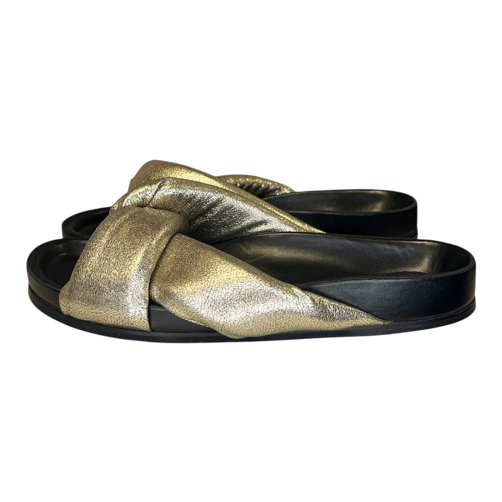 Chloe Puff Knot Slides