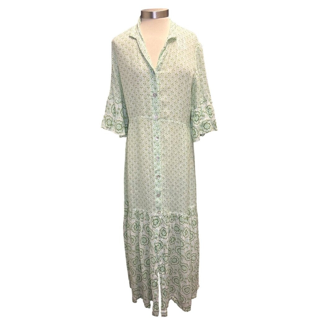 Temptation Positano Dotted Paisley Maxi Dress