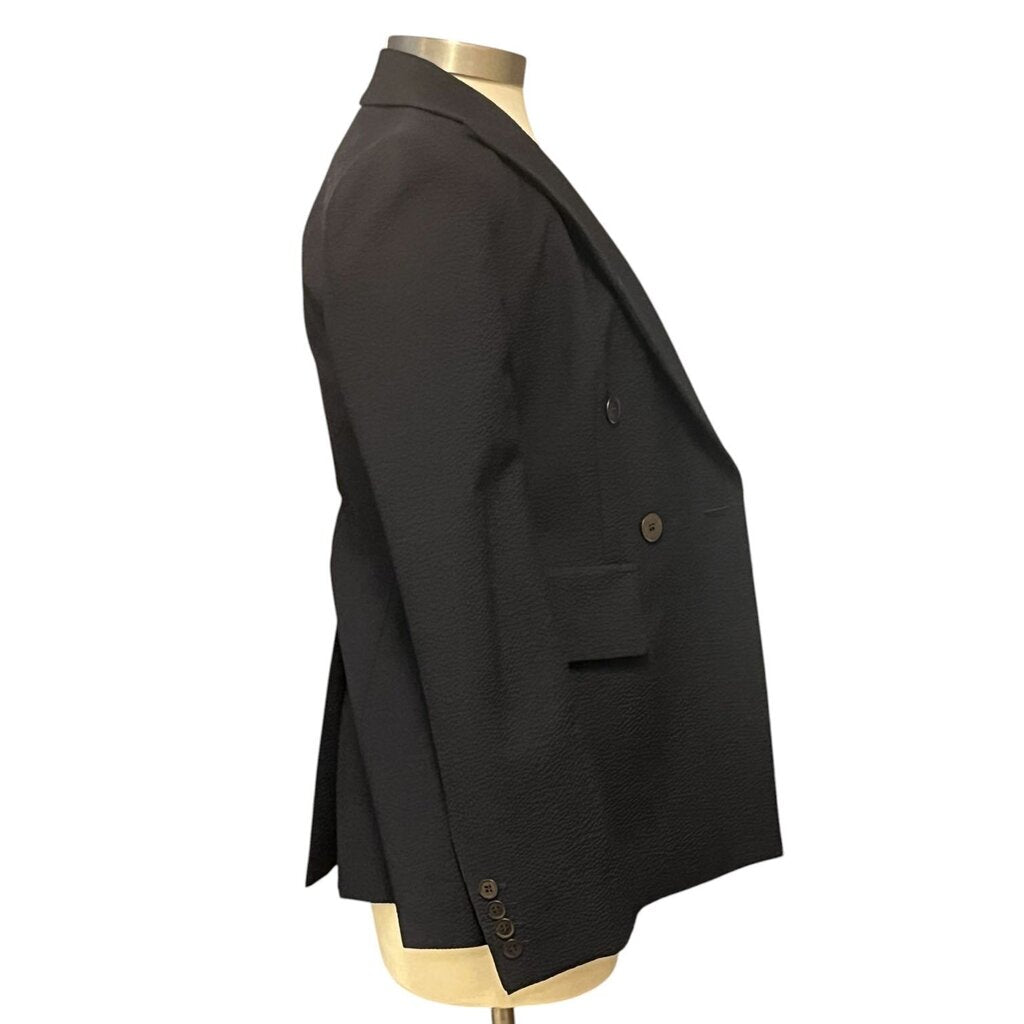 Max Mara Textured Tropical Wool Blazer