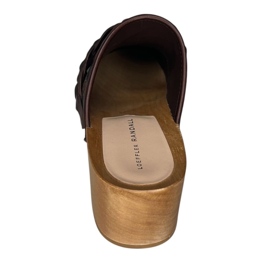 Loeffler Randall Polina Espresso Brown Clogs