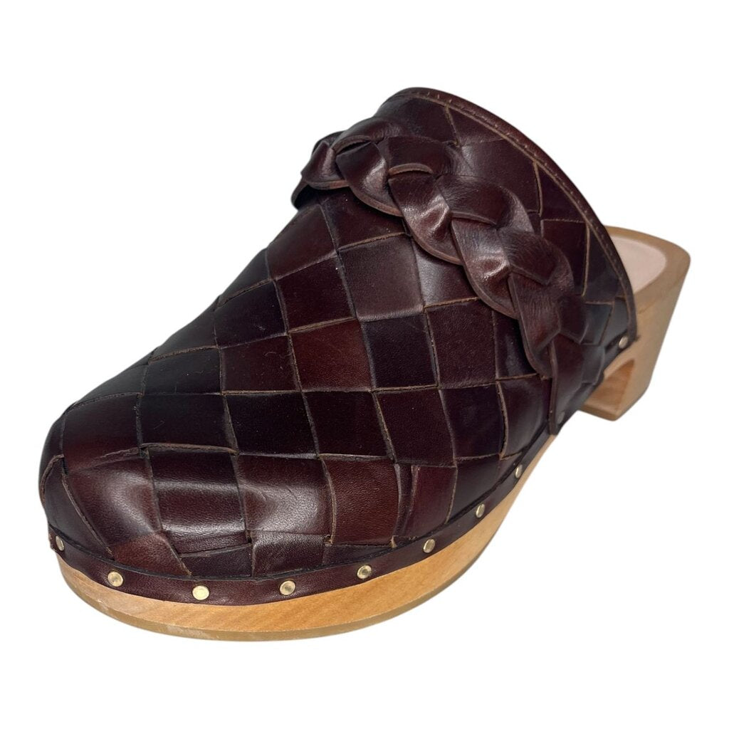 Loeffler Randall Polina Espresso Brown Clogs