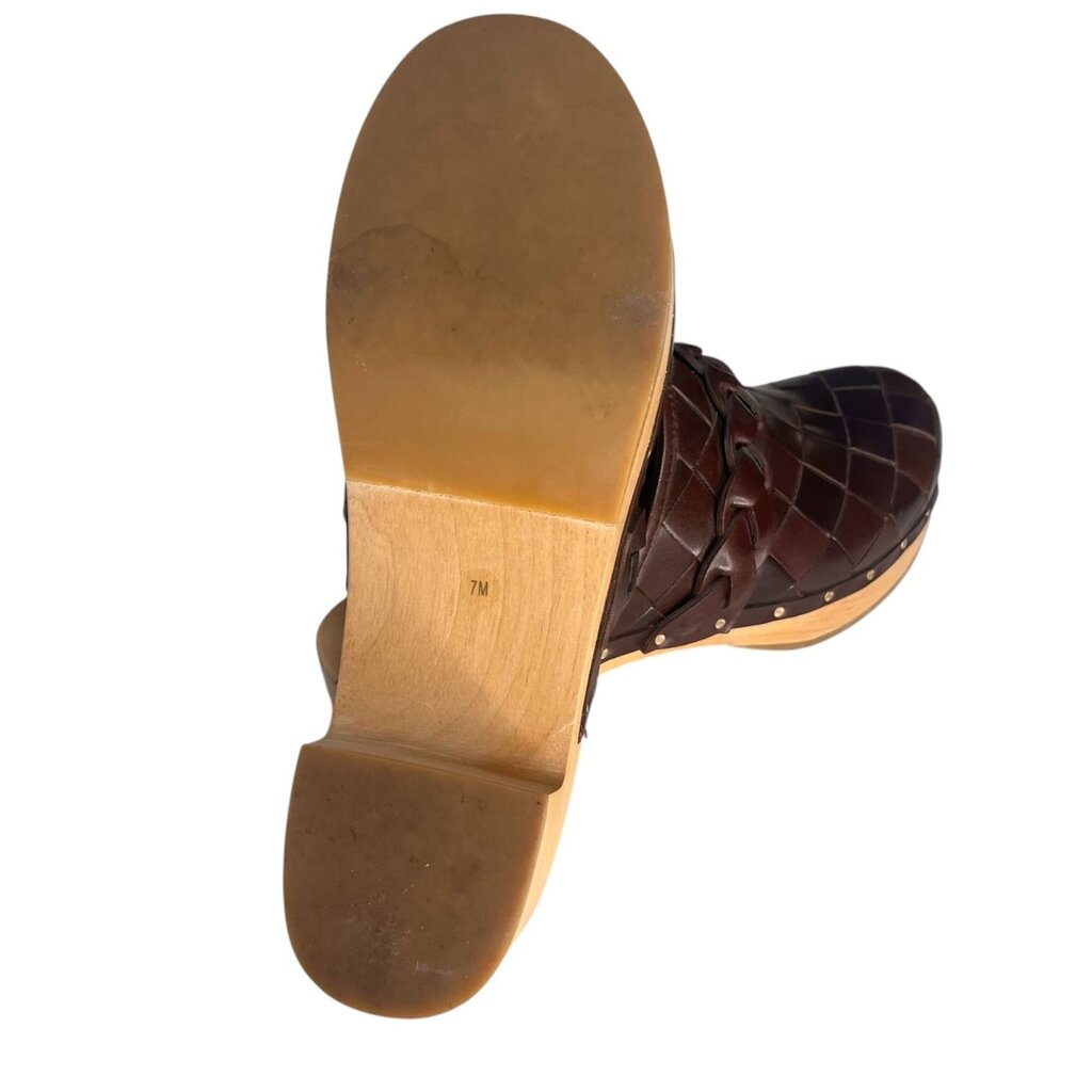 Loeffler Randall Polina Espresso Brown Clogs