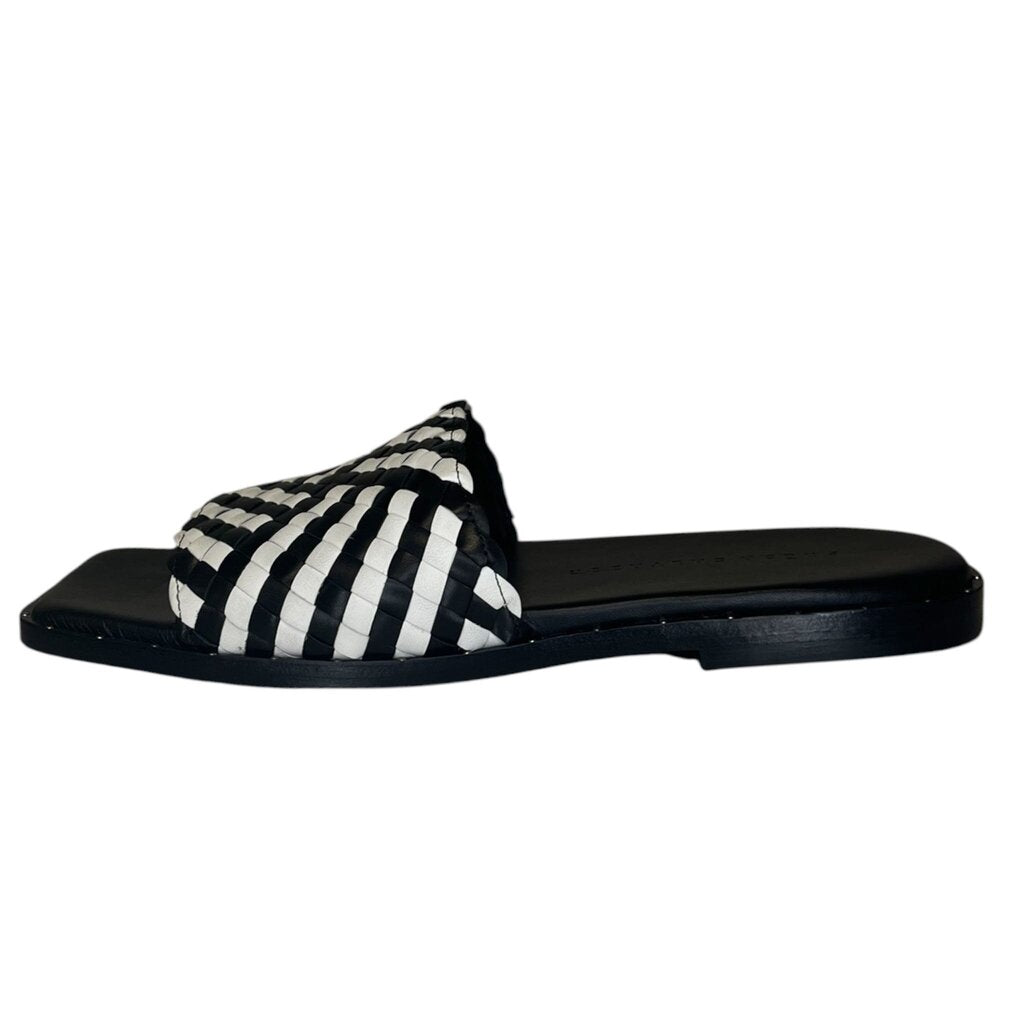 Freda Salvador Woven Studded Sandals