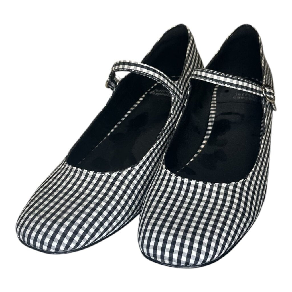 Jeffery Campbell Gingham Mary Janes