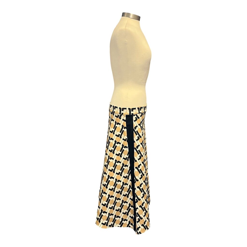 Goop Chain Print Circle Skirt