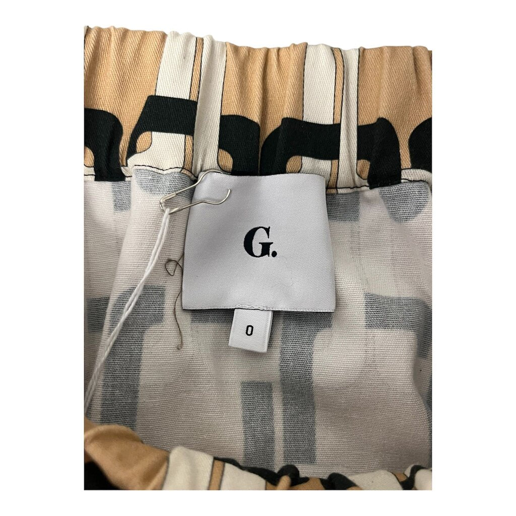 Goop Chain Print Circle Skirt