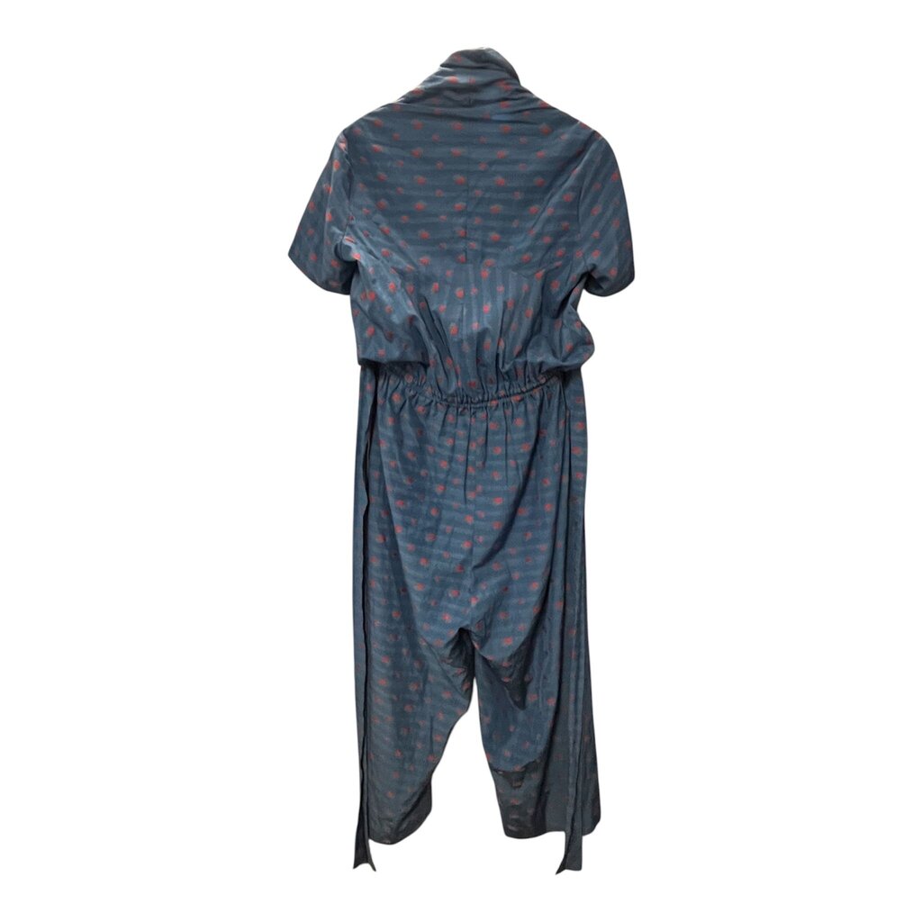 Caron Callahan Floral Embroidered Self Tie Jumpsuit