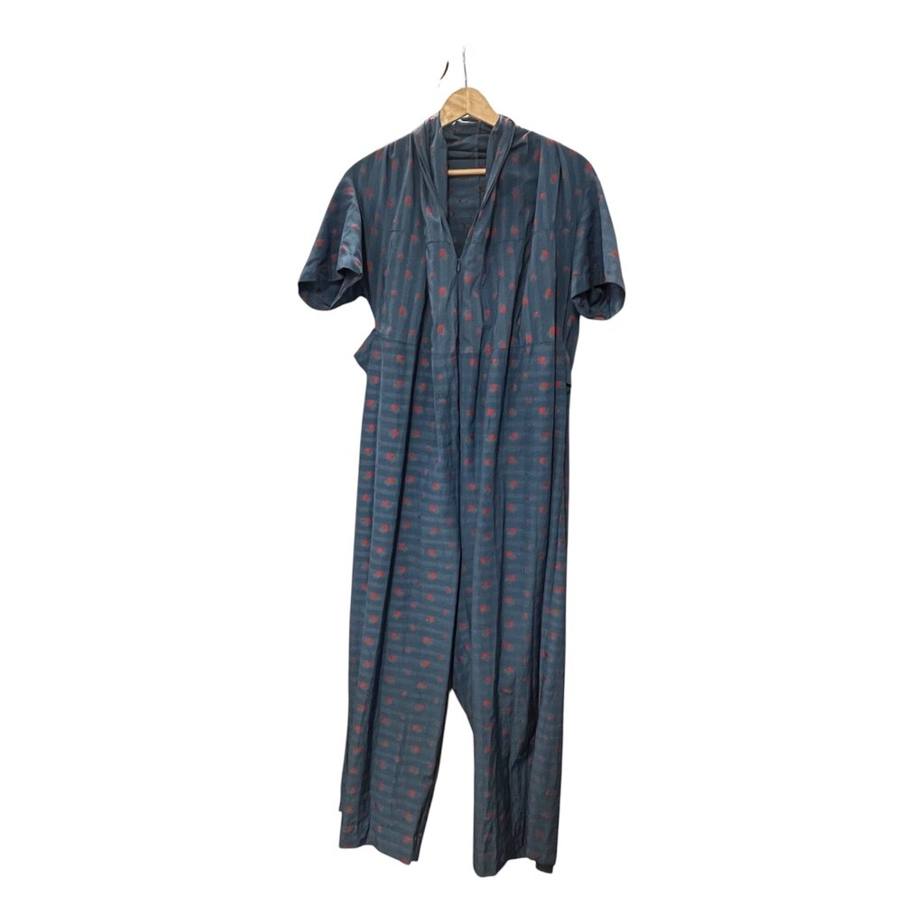 Caron Callahan Floral Embroidered Self Tie Jumpsuit