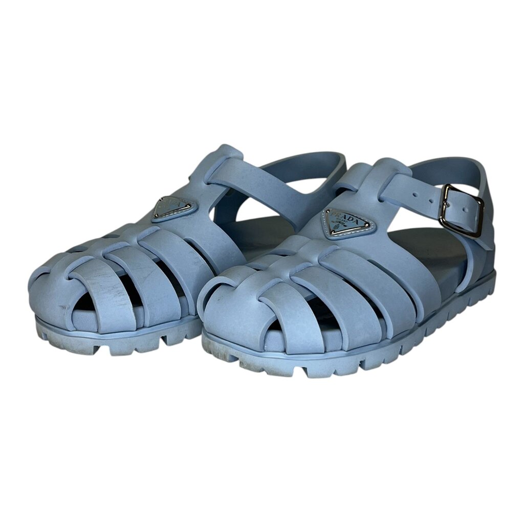 Prada Rubber Fisherman Sandals