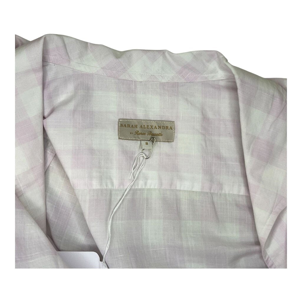 Sarah Alexandra Plaid Blouse