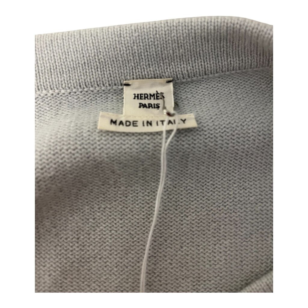 Hermes Cashmere Belted Sweater Dress