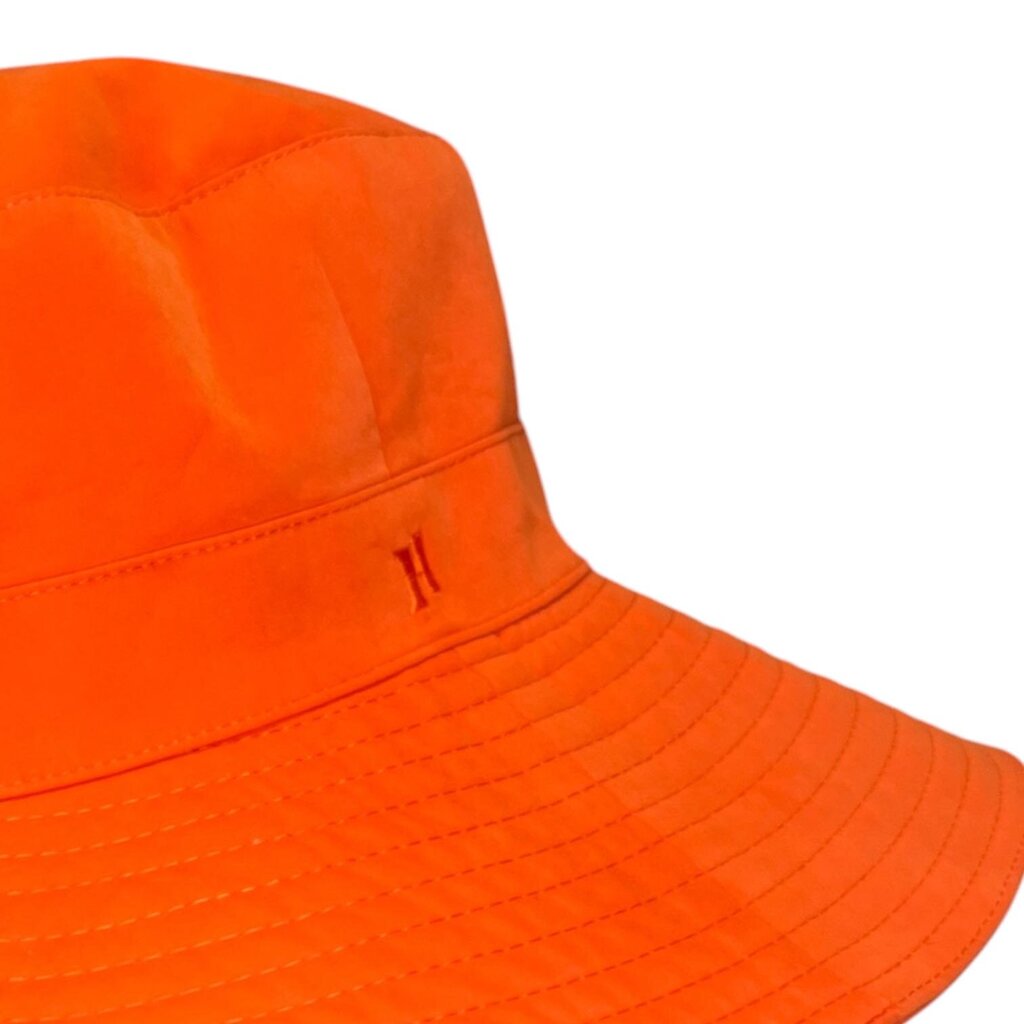 Hermes Vintage "H" Logo Embriodered Bucket Hat