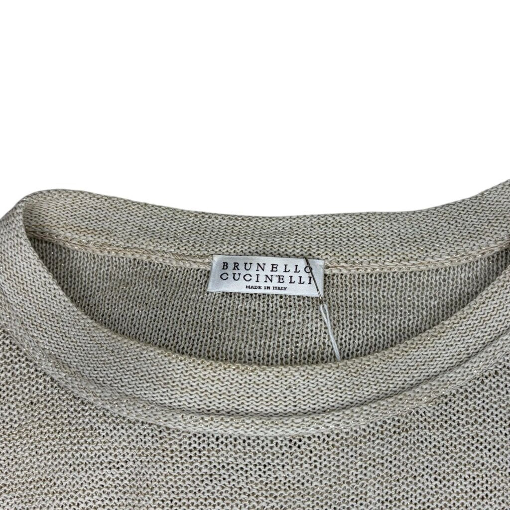Brunello Cucinelli Embellished Cotton Sweater
