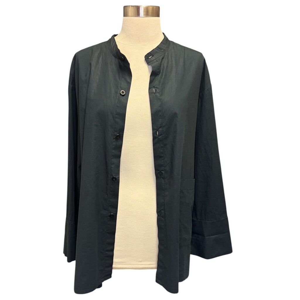 Labo.Art Cotton Button Front Blouse