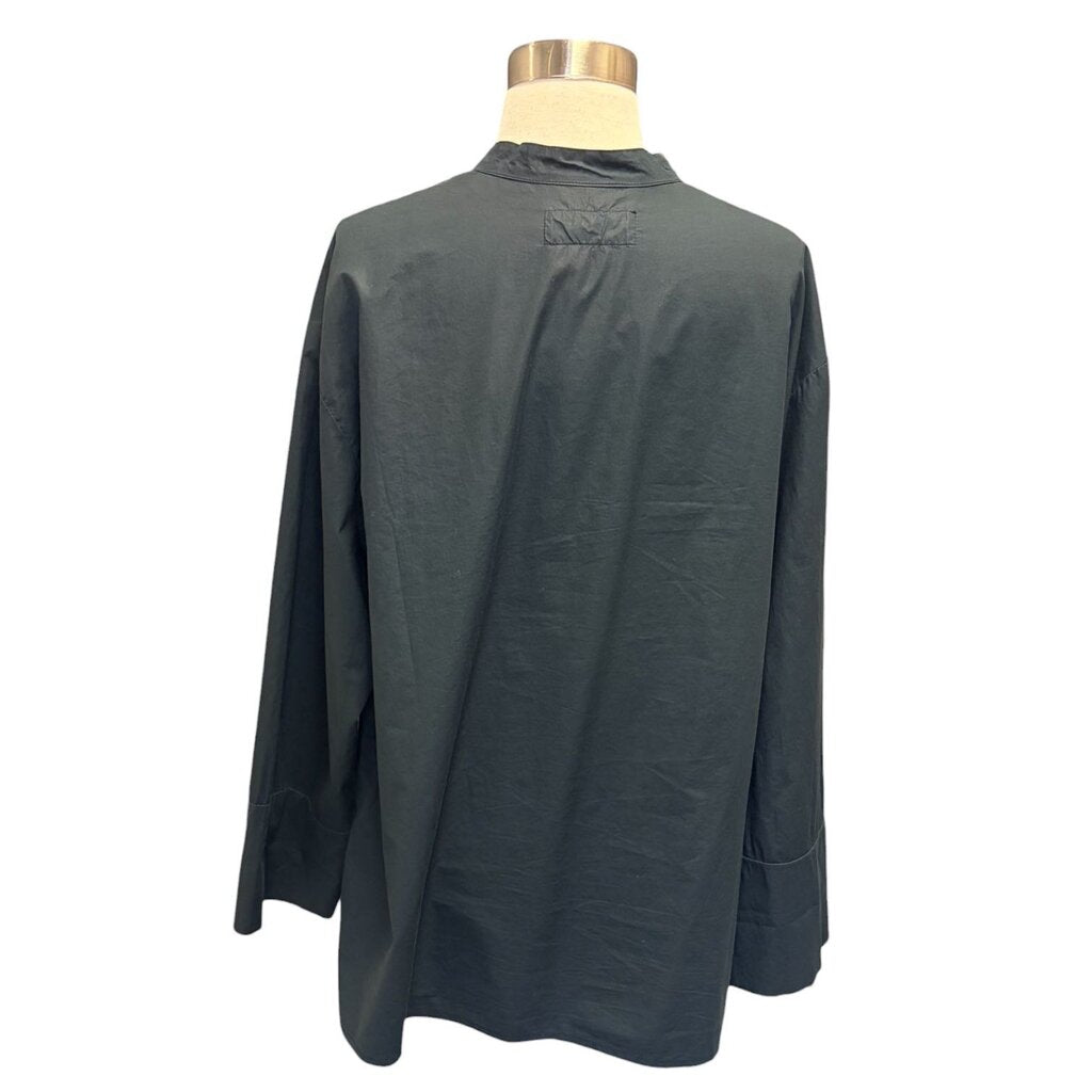 Labo.Art Cotton Button Front Blouse