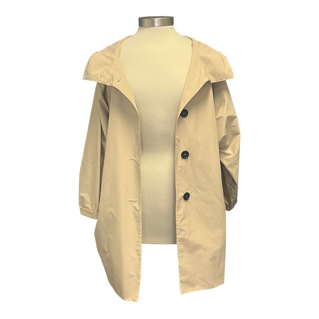 Prada Hooded Button Front Re-Nylon Jacket