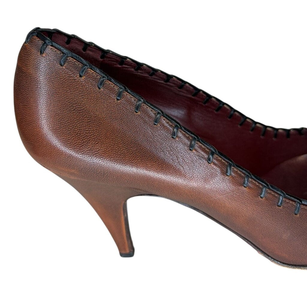 Prada 1999 Autumn/Winter Leather Pumps (As Found)