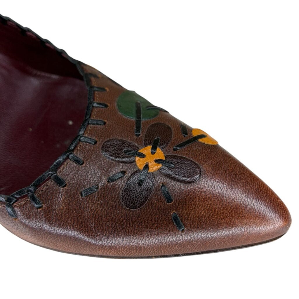 Prada 1999 Autumn/Winter Leather Pumps (As Found)