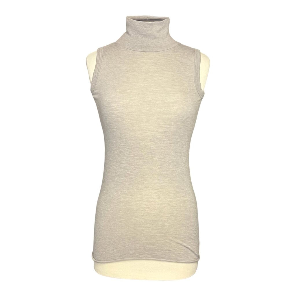 Rick Owens Mock Neck Wool Tunic Top