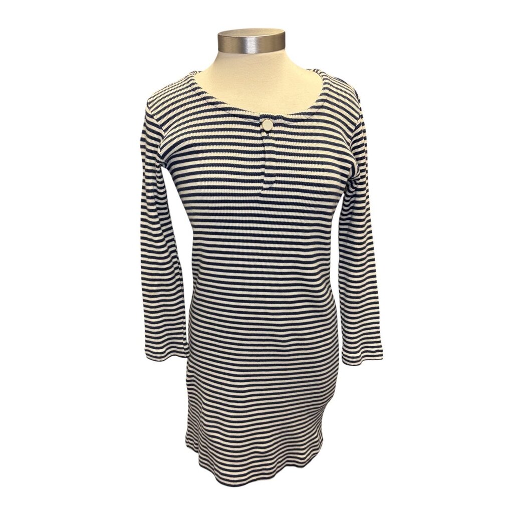 APC Ribbed Breton Stripe Mini Dress