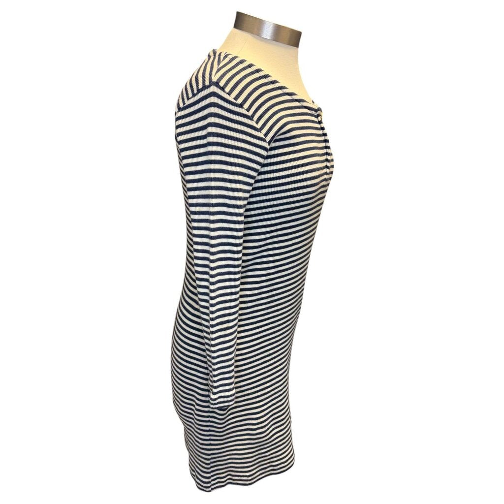 APC Ribbed Breton Stripe Mini Dress