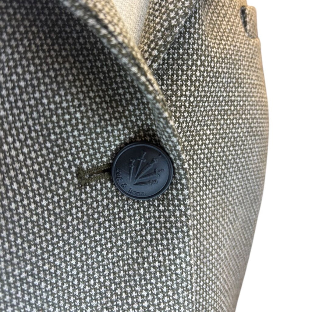 Rag & Bone Single Breasted Tweed Blazer