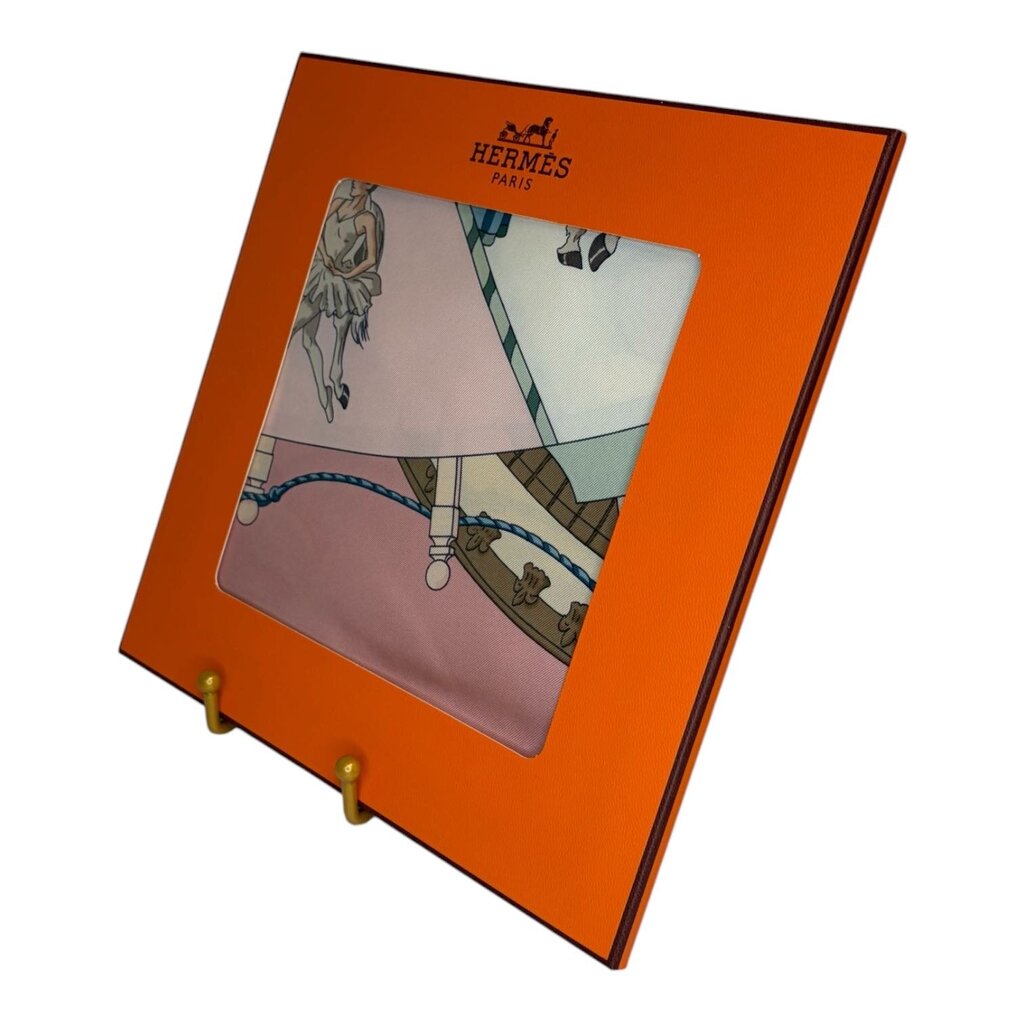 Hermes Vintage 'Musee Vivant du Chaval' Silk Scarf, NEW