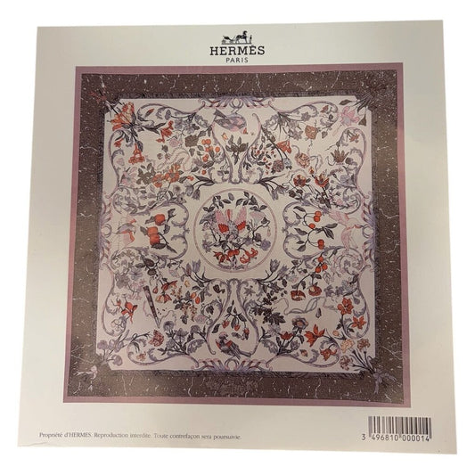 Hermes Vintage 'Musee Vivant du Chaval' Silk Scarf, NEW