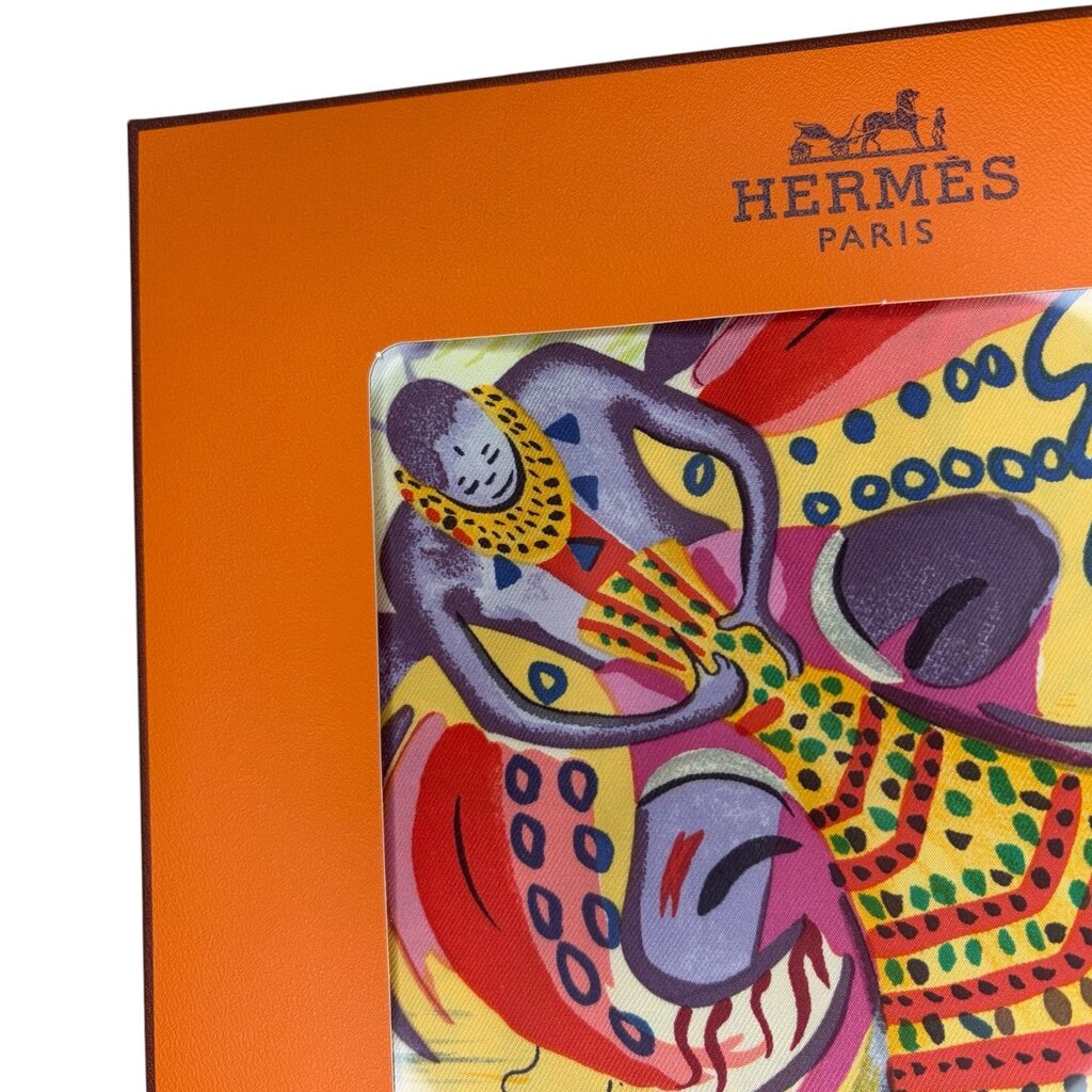 Hermes Vintage 'les Perles de Turkana' Silk Scarf, NEW