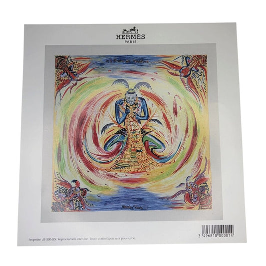 Hermes Vintage 'les Perles de Turkana' Silk Scarf, NEW