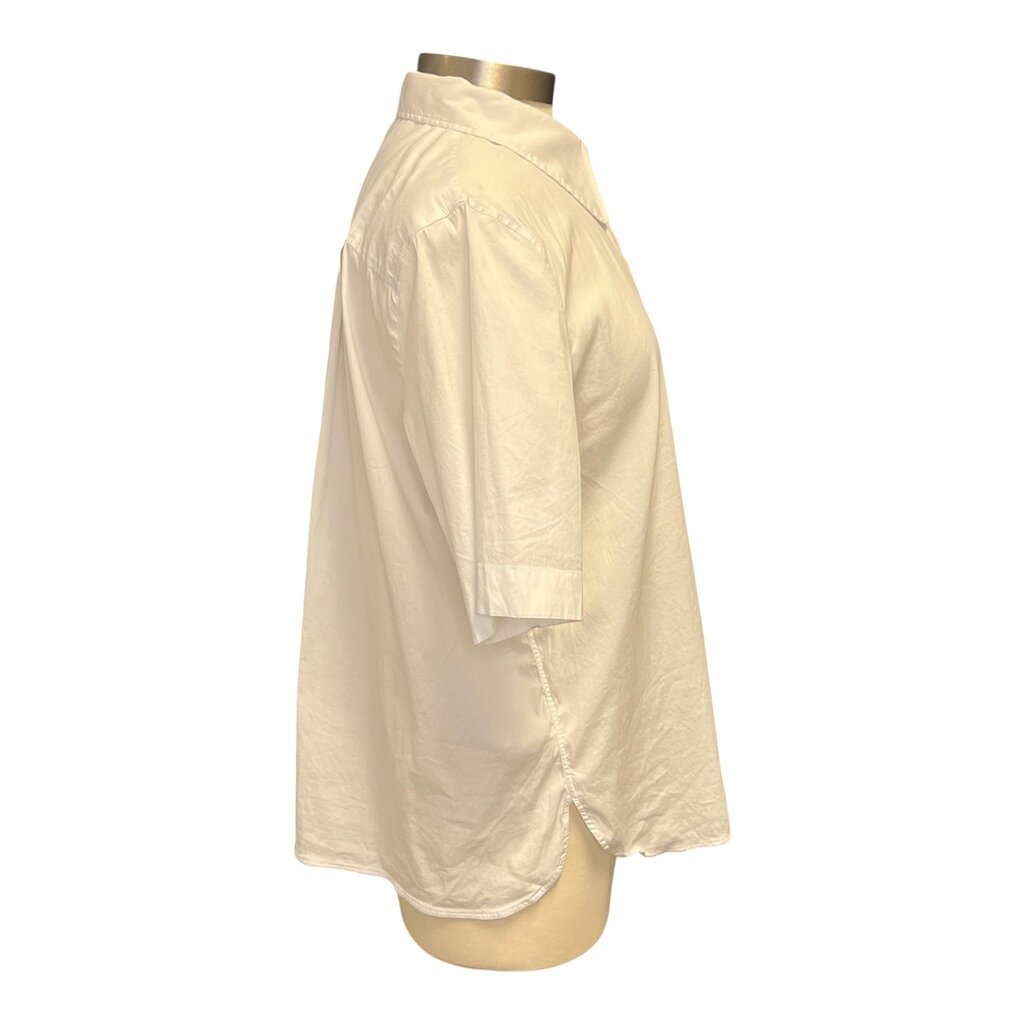 Cos Collared Short Sleeved Button Blouse