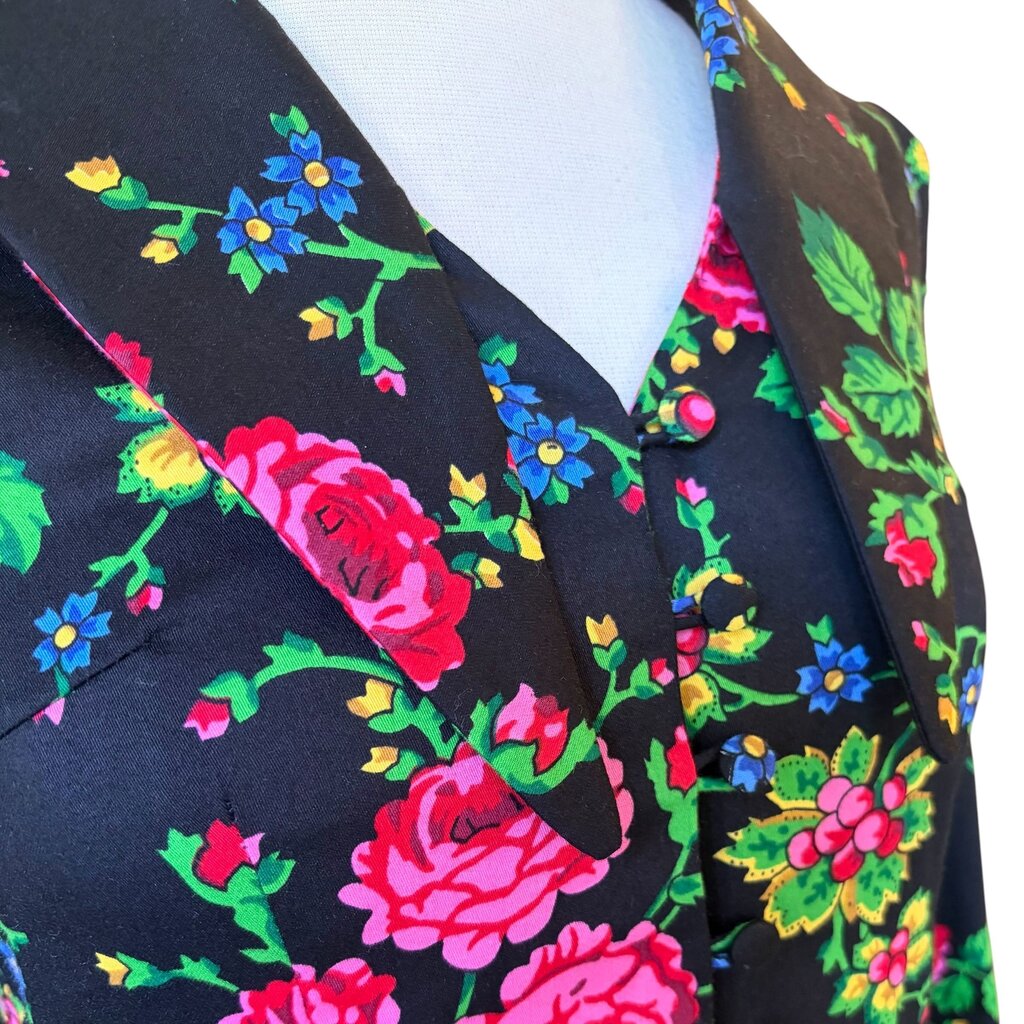 The Vampire's Wife Floral Mini Dress