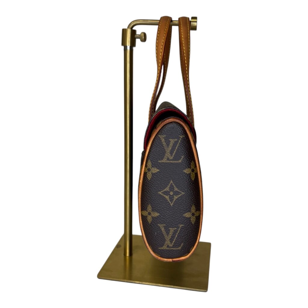 Louis Vuitton Brown Leather Handbag