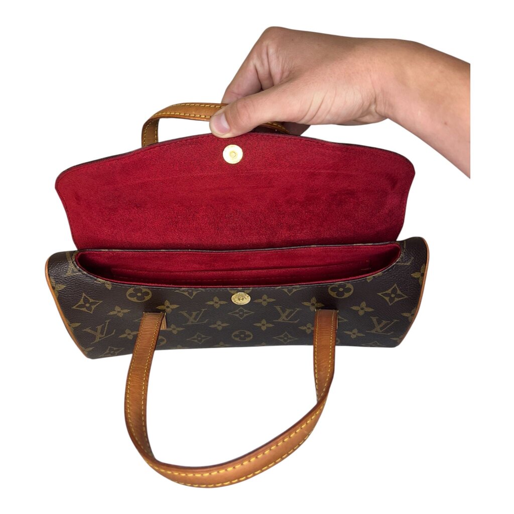 Louis Vuitton Brown Leather Handbag