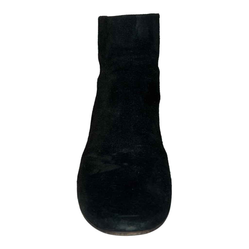 Marsell Distressed Suede Wedge Ankle Boots