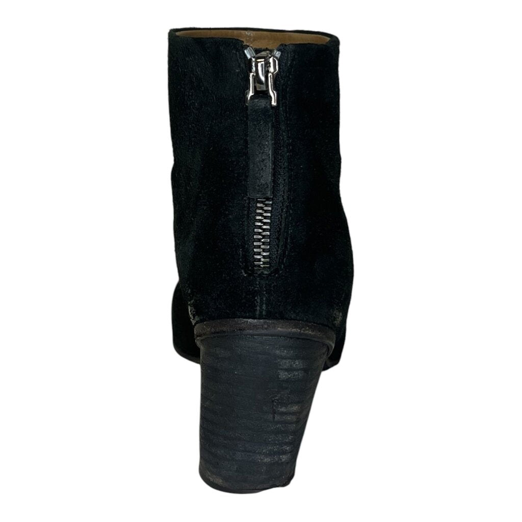 Marsell Distressed Suede Wedge Ankle Boots