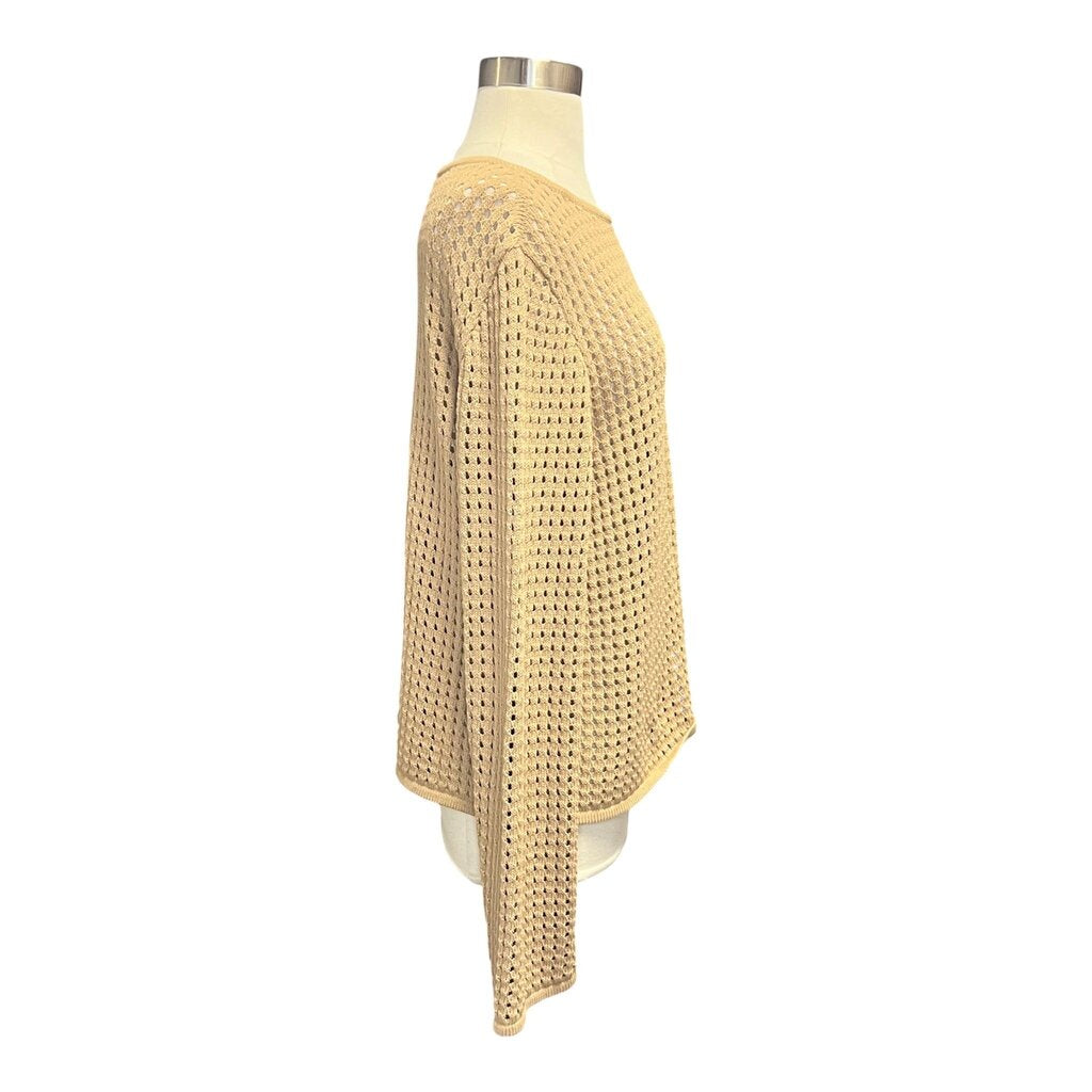 Akris Perforated Cotton Sweater