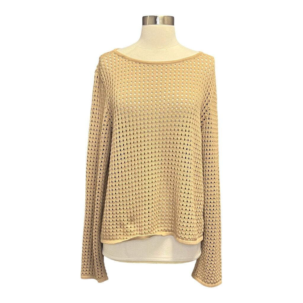 Akris Perforated Cotton Sweater