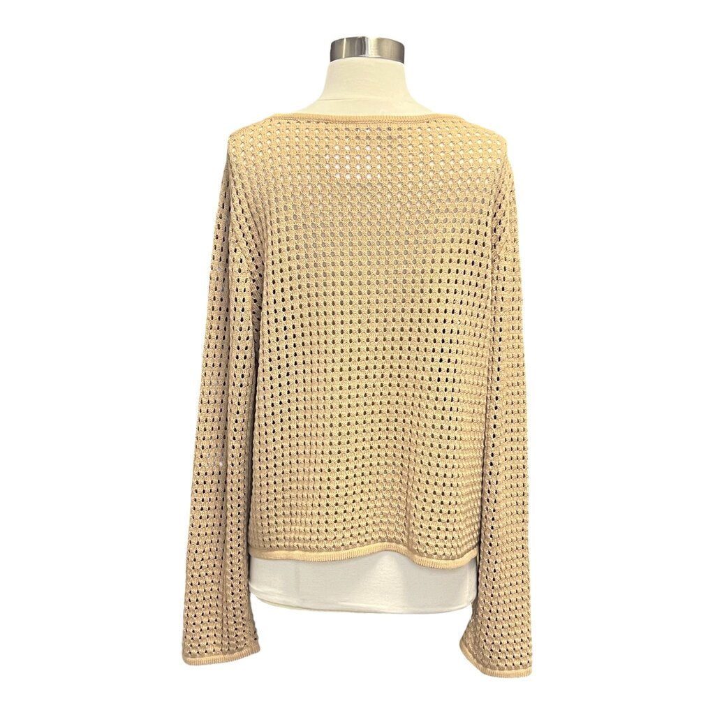 Akris Perforated Cotton Sweater